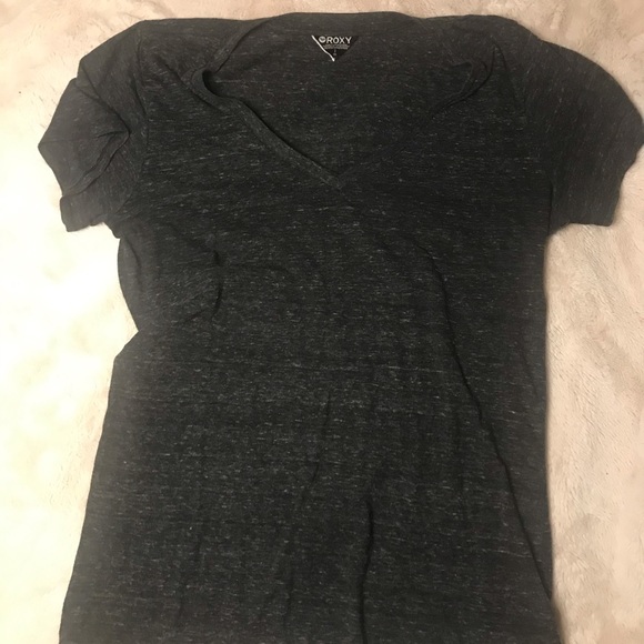 Roxy V-neck T-shirt - Picture 1 of 2